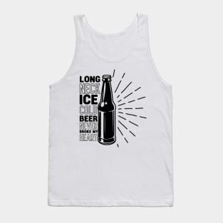 Long Neck Ice Cold Beer Tank Top